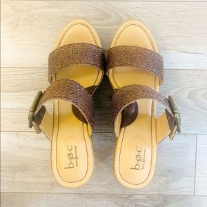 Wedge sandals from BOC Born Concept